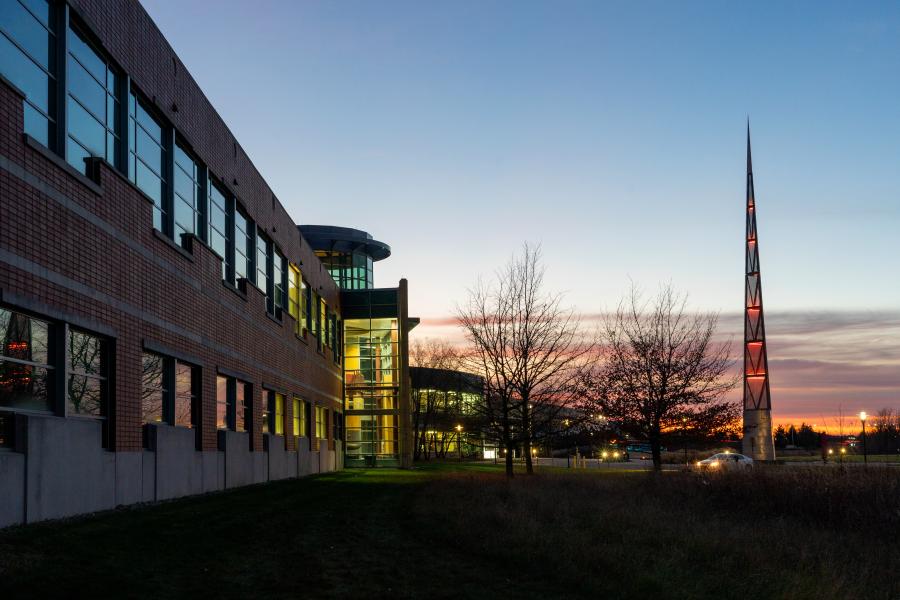 Floyd Hall, home to the College of Engineering and Applied Sciences