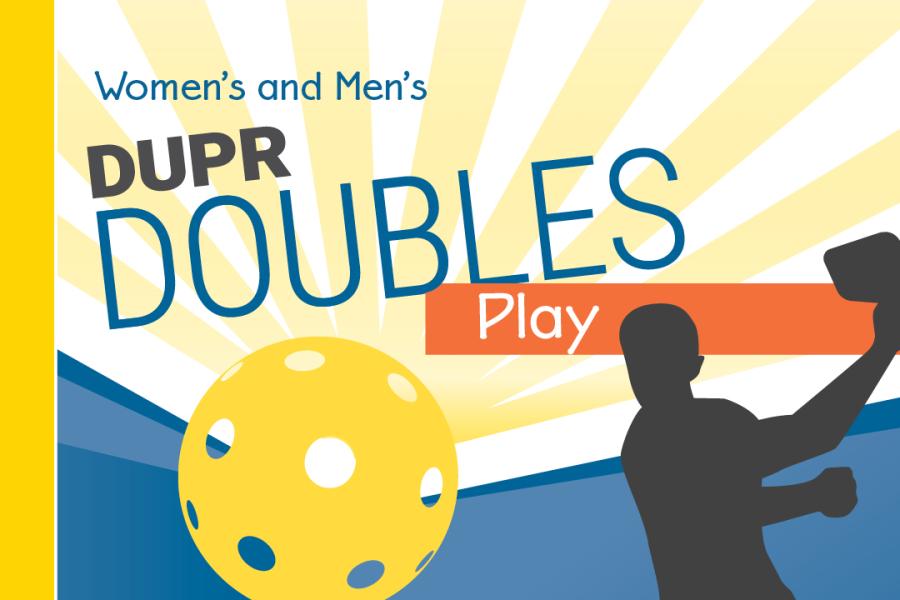 Yellow Sunrays behind a yellow pickball with a silhouette of a picklerball player