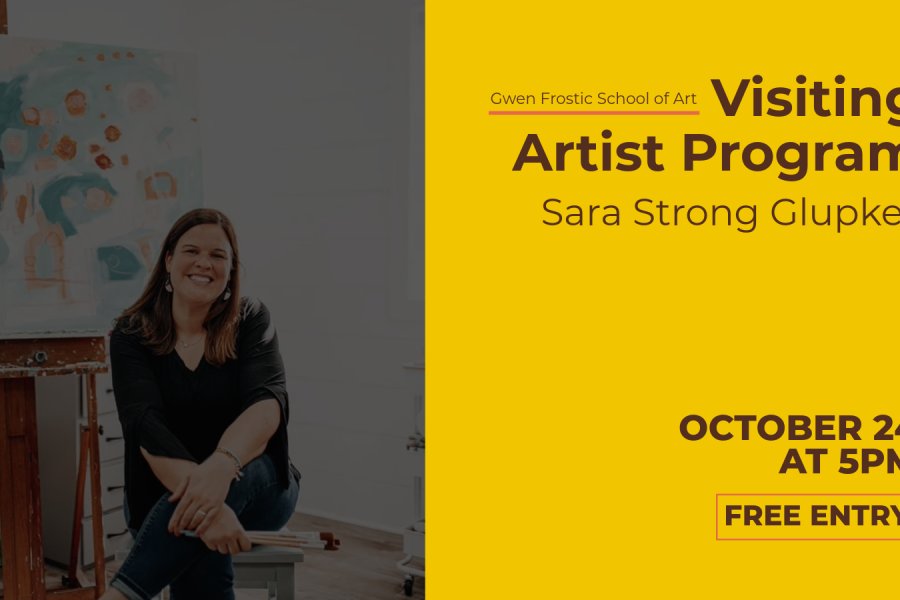 Visiting Artist Program: Sara Strong Glupker. October 24 at 5 pm.
