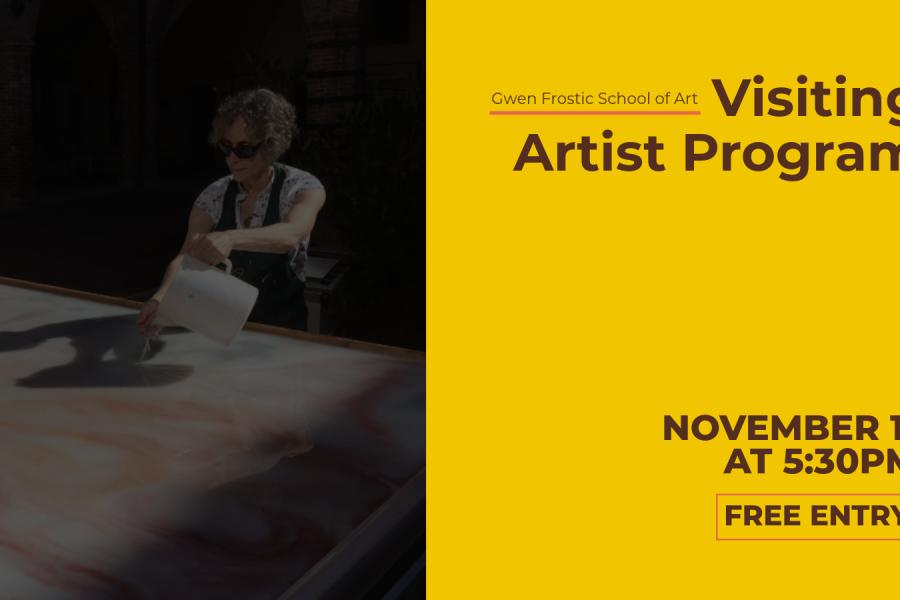 Visiting Artist Program: Lynn Sures. November 11,  2025 at 5:30 pm.