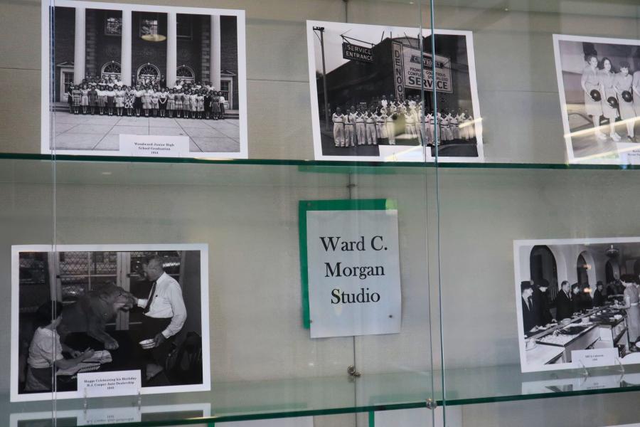 Ward C. Morgan photo exhibit at Zhang Legacy Collections Center.