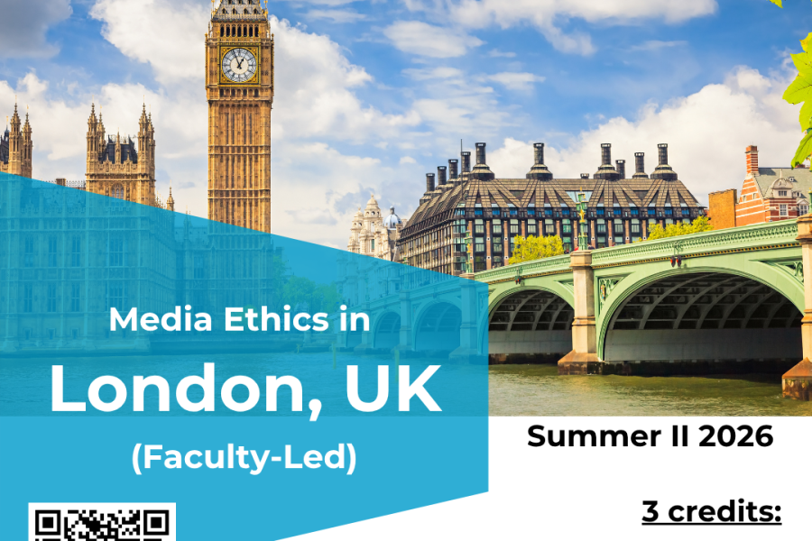 Study Abroad: Media Ethics in London with Dr. Sandra Borden