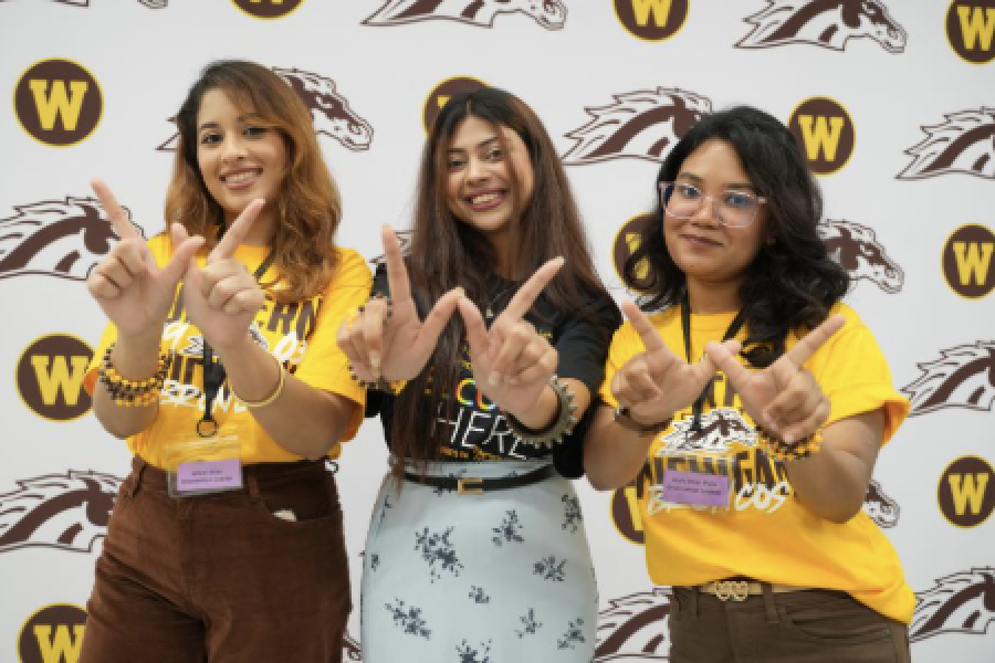 Students at International Student Orientation