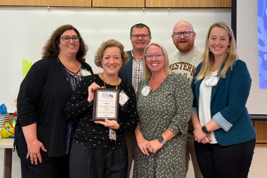 WMU receiving FCS Award