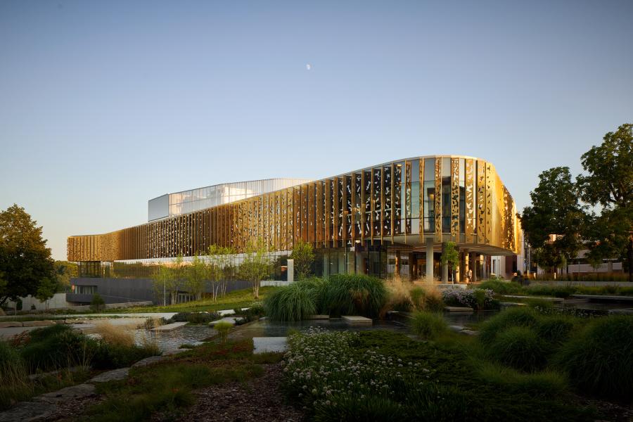 Outside of Student Center