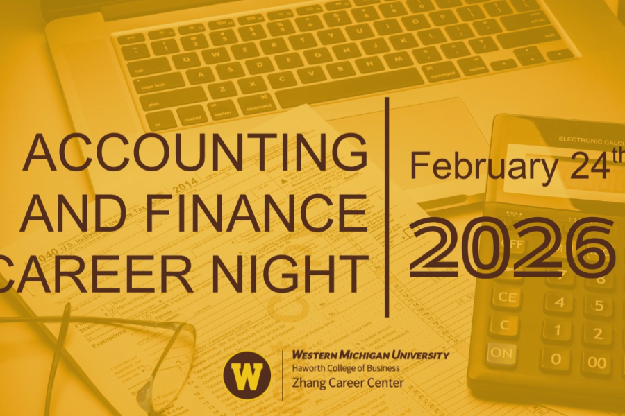 Accountancy and Finance Career Fair ad