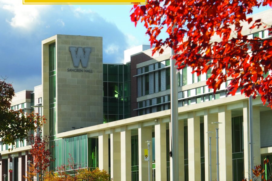 Cover of fall 2025 commencement booklet