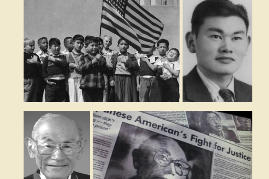 A flier for Fred Korematsu Day