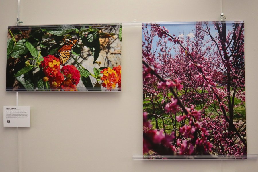 Artwork by Kamau DaaJa-Ra was featured in the spring 2026 Art and Research exhibit.