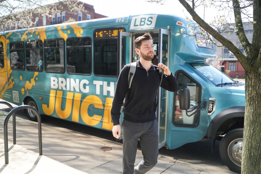 Leadership and business strategy downtown shuttle