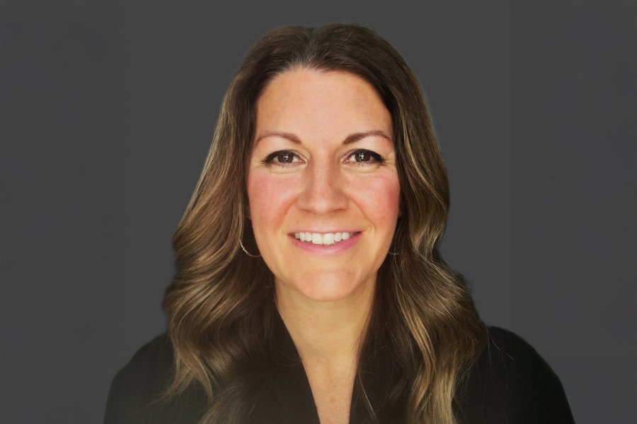 Gretchen Slenk wearing a black shirt