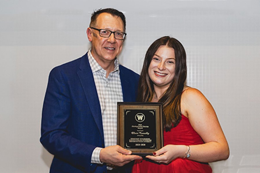 a food marketing scholarship and professor