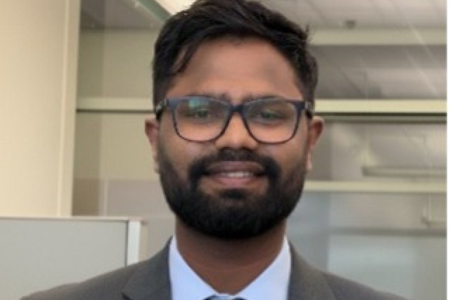 Saikumar Muddapu, Ph.D. student in chemical engineering