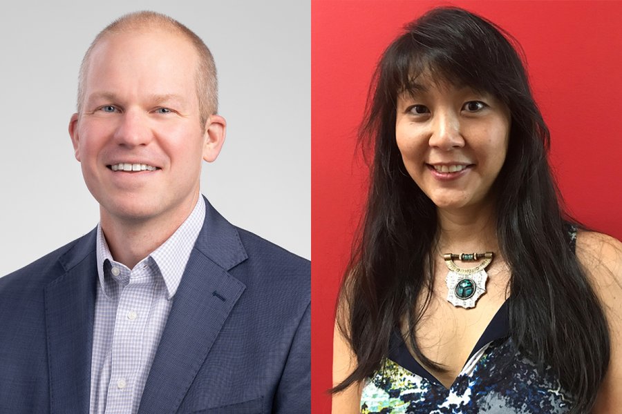 Dr. Brian Gogan and Dr. Christina Chin.