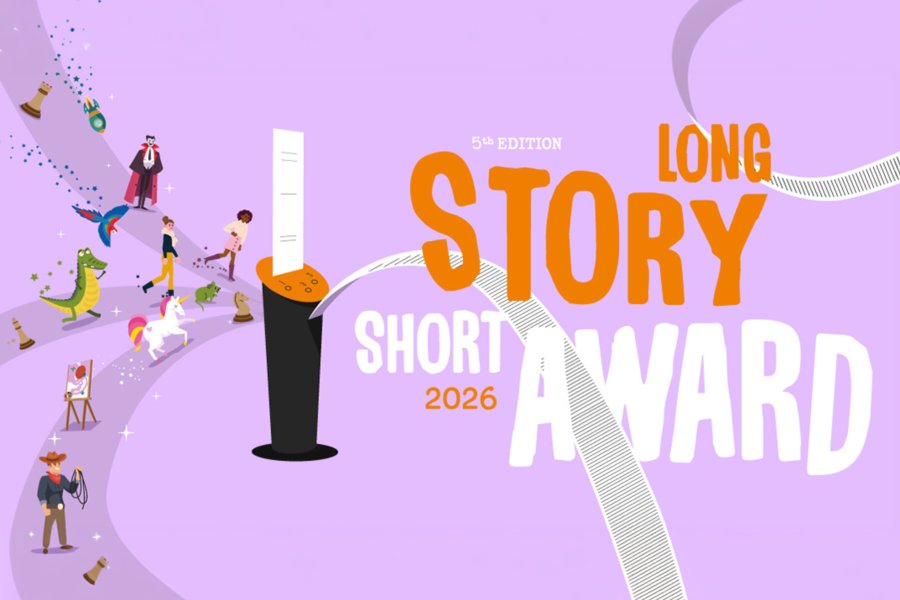 Long Story Short Award graphic with text that reads 5th Edition Long Story Short Award.