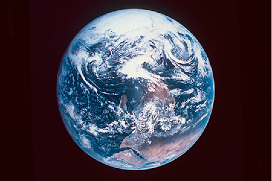 Photo of planet Earth.
