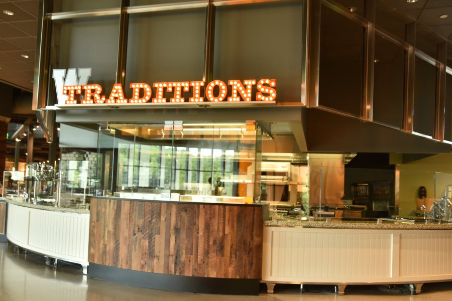 Photo of a micro-restaurant in the Valley Dining Center.