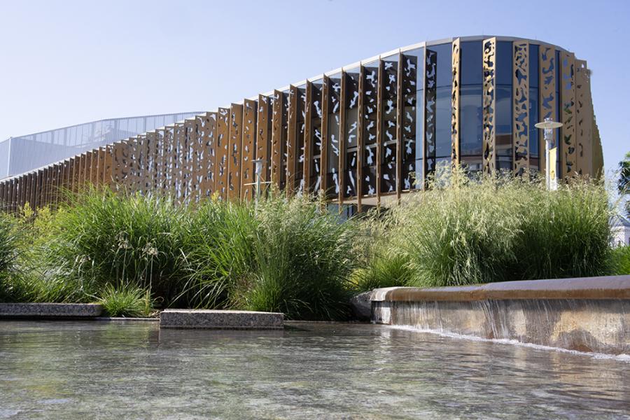 Outdoor image of WMU student center