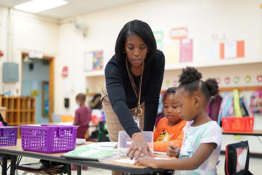 Teacher Koretta King-Jackson goes back to school to earn her teacher certification.