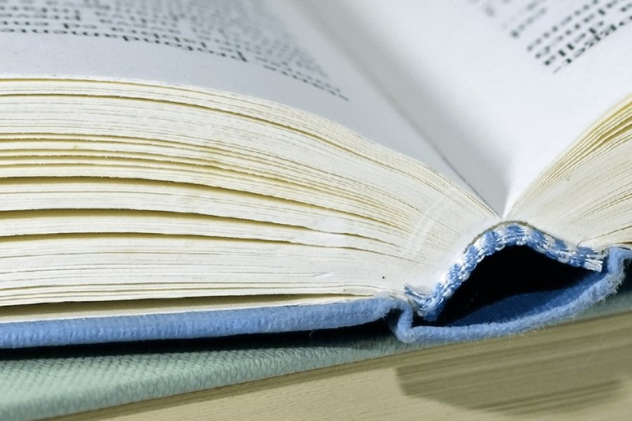 abstract picture of a book