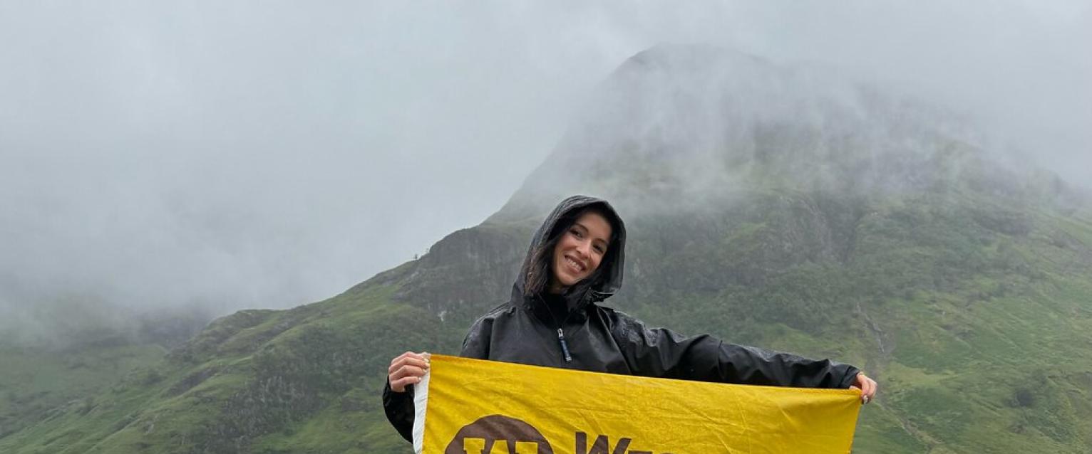 A WMU Study Abroad Student
