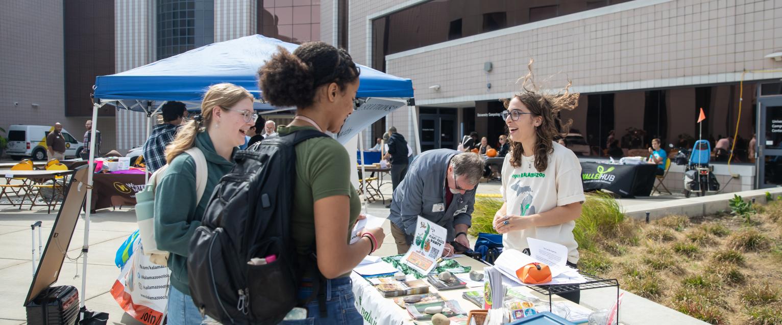 Students Tabling at the Sustainability Celebration 