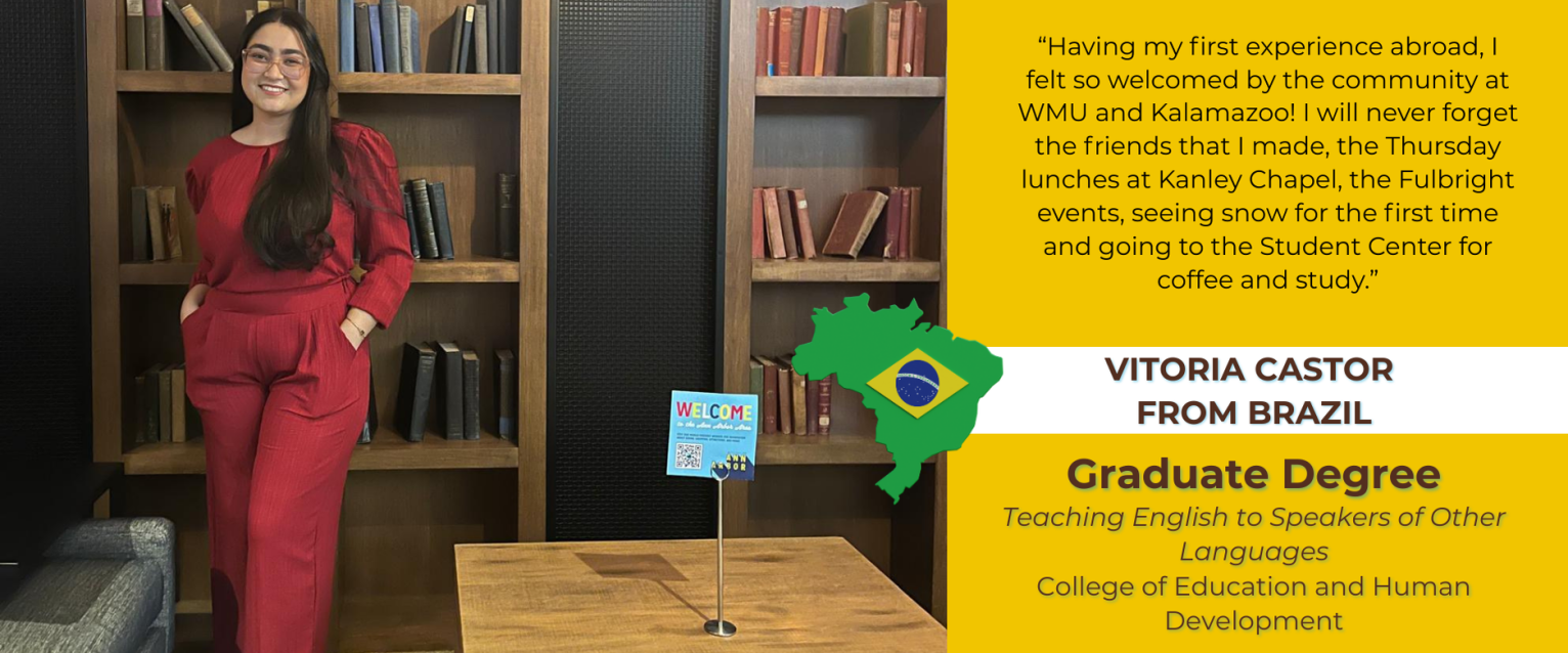 A 2025 WMU international graduate