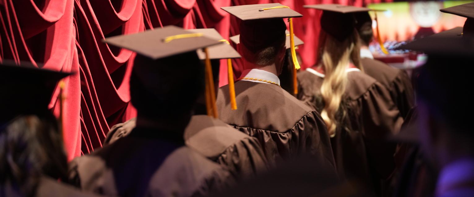 Students graduating