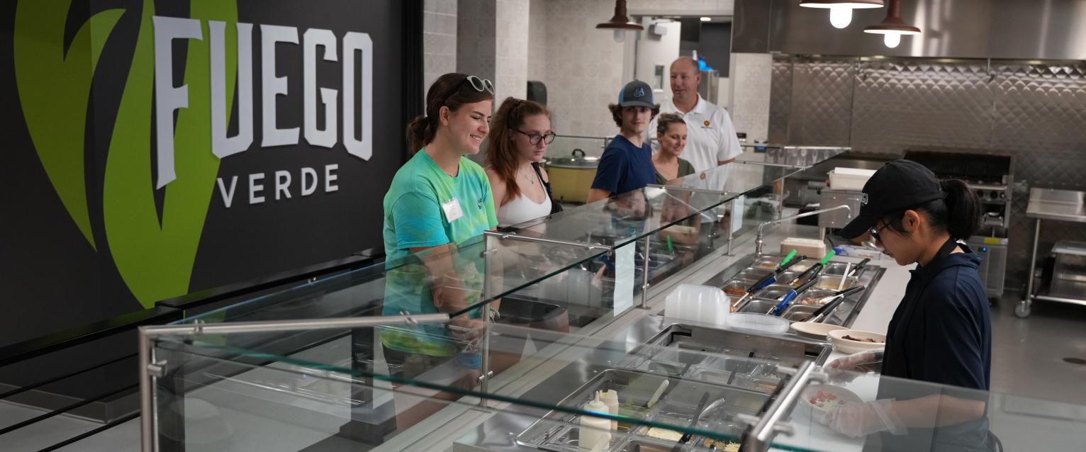 Students at Fuego Verde