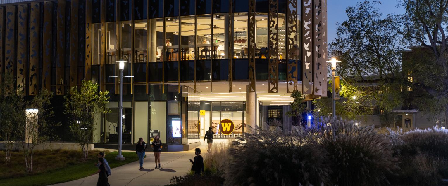 WMU's student center. 