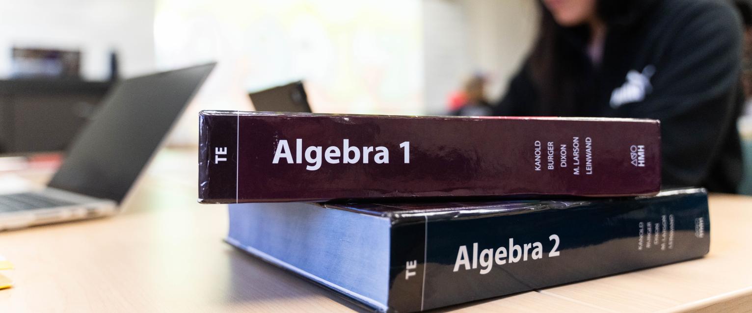 Algebra textbooks