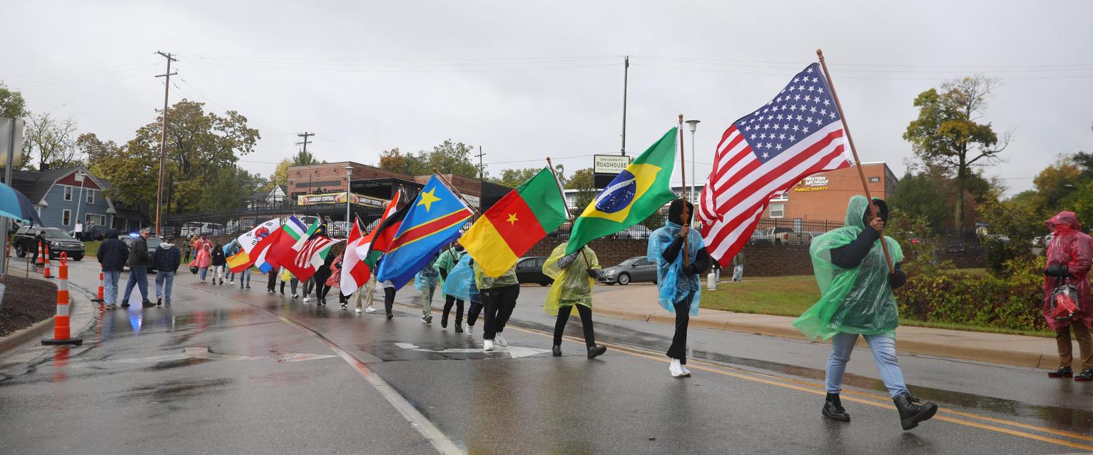 International students at WMU