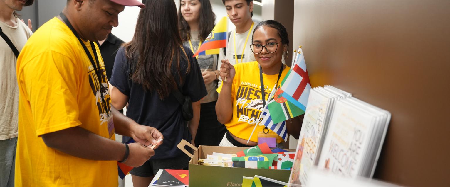 Students at International Student Orientation