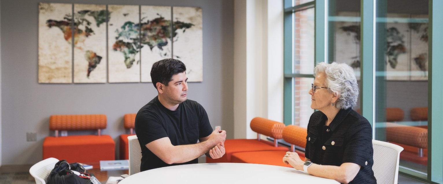 Student and faculty mentor