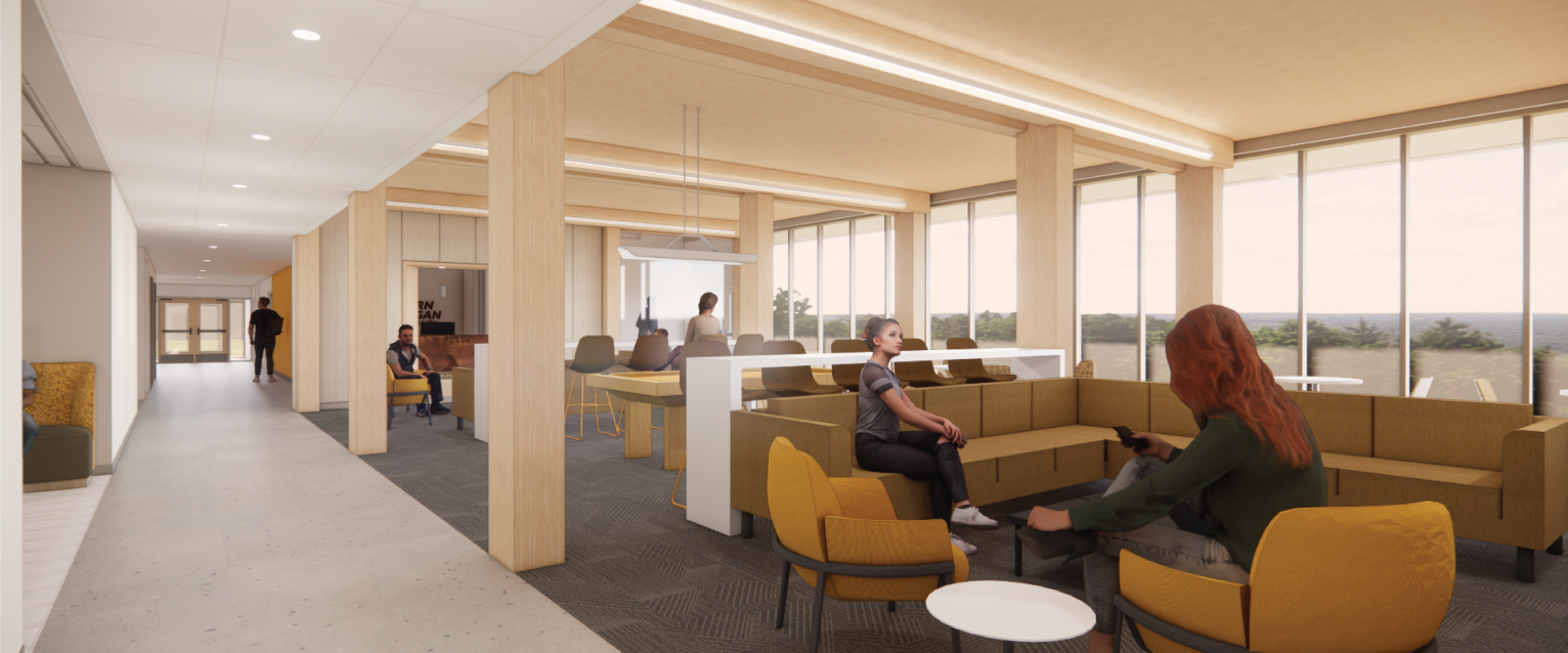 Valley Oaks interior rendering