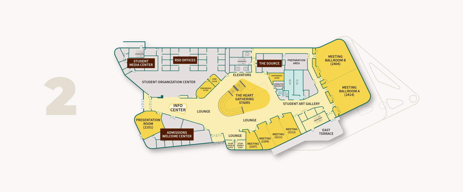Student Center Second Floor