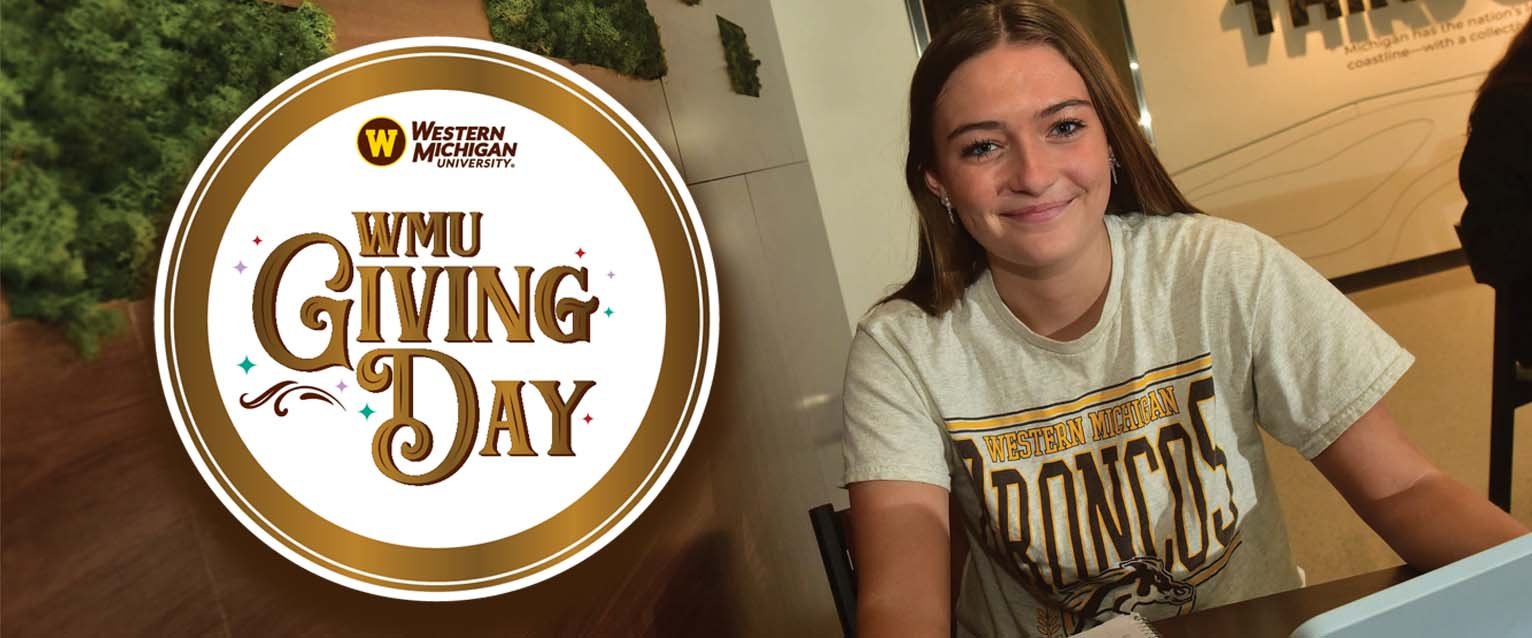 CAS Hero image -- Giving Day, 2026 with girl in white tshirt