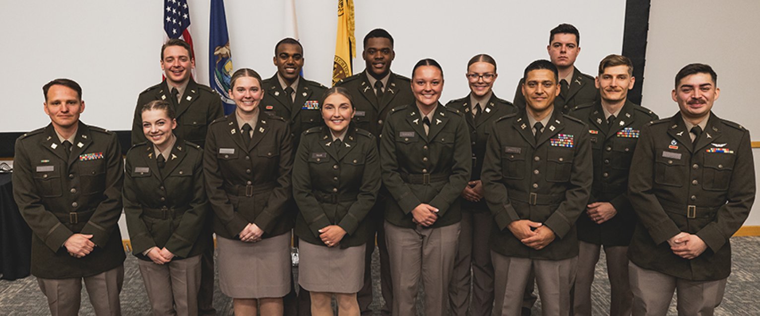 A group of Cadets newly graduated