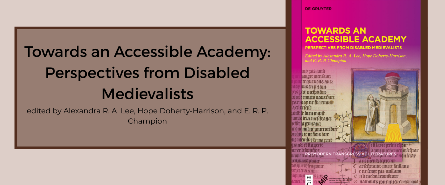 Cover of "Towards an Accessible Academy". 