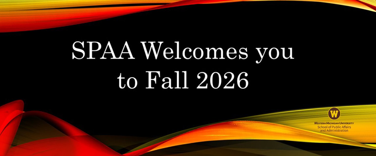Welcome to Fall 2026 slide