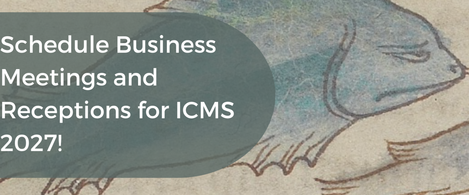 Schedule Business Meetings and Receptions for ICMS 2027.