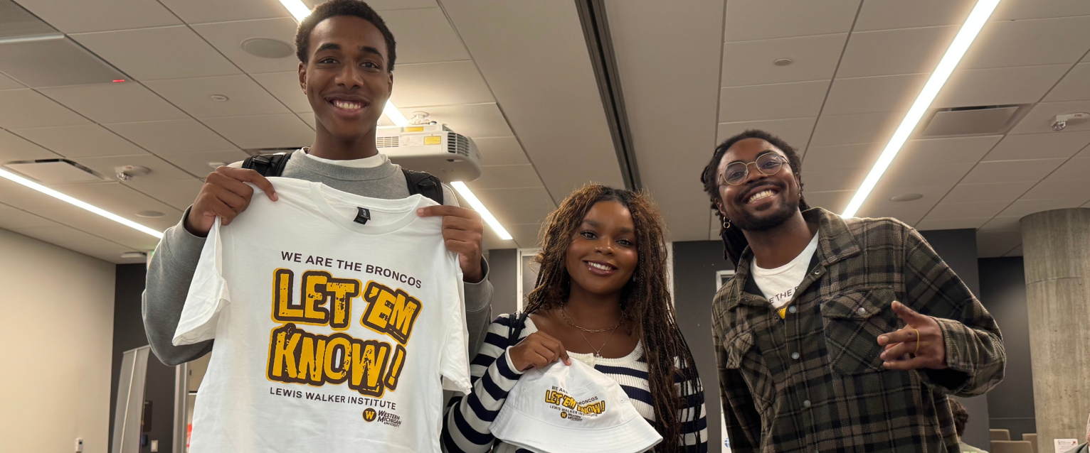 Students celebrating LWI Walker Week
