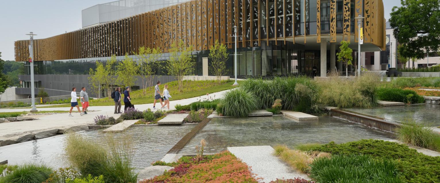 An exterior photo of the WMU Student Center.