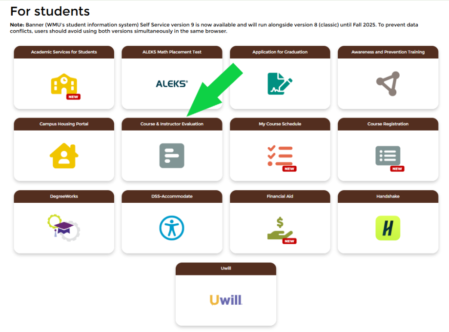 GoWMU Student Homepage