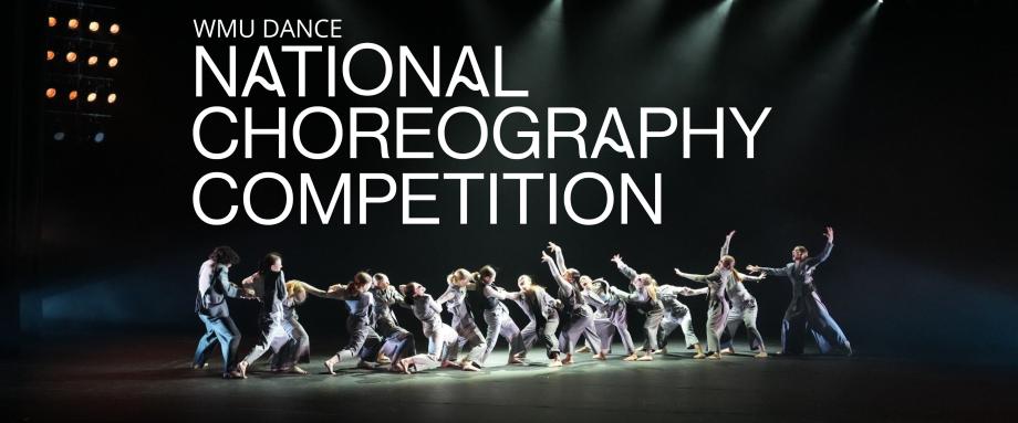 Banner reading "WMU National Choreography Competition".