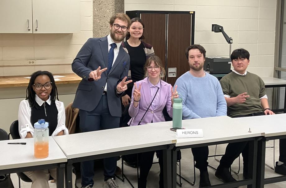 2025 Western Michigan University Ethics Bowl team