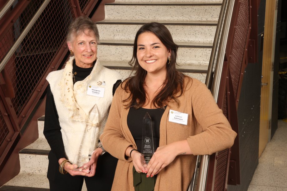 Margean Gladysz and Amber Johnson