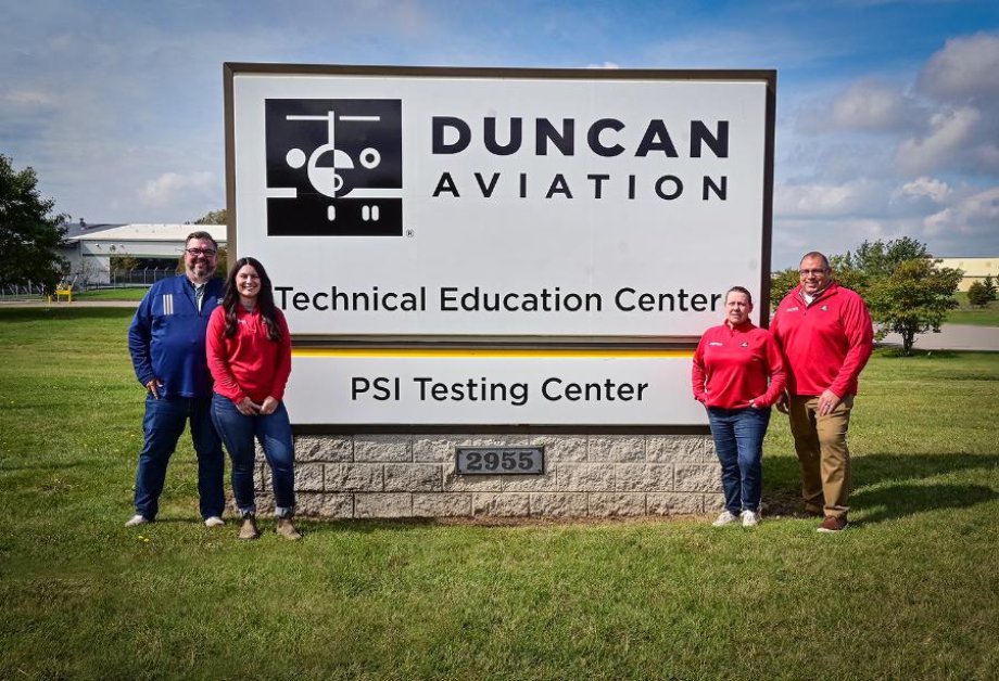 Duncan Aviation Testing Center