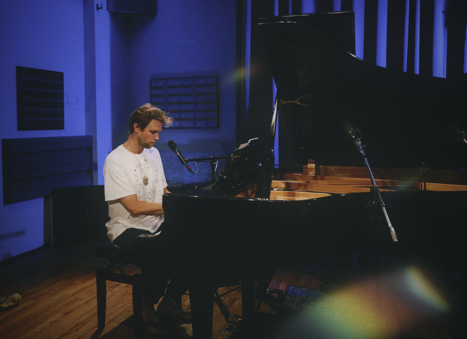 Henry Koperski plays piano.