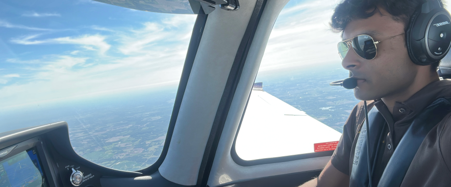 Student pilot.